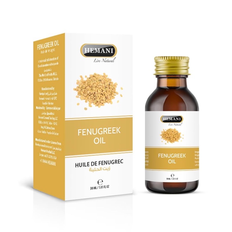 Hemani Fenugreek Oil 30ml - 100% Pure & Natural Fenugreek
