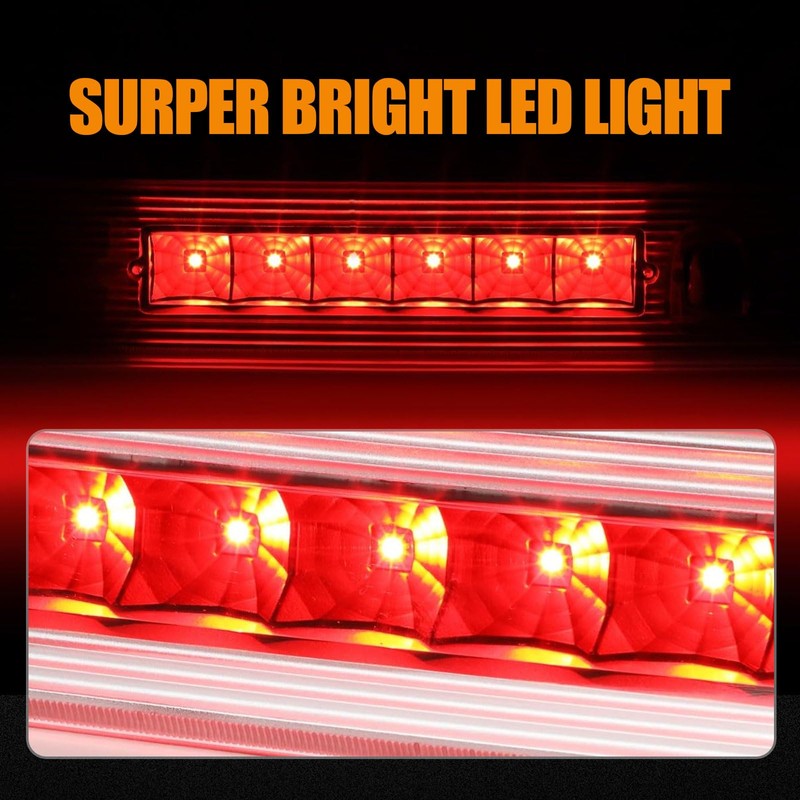 Cxdar Third 3rd Brake Light LED for 2005-2010 Jeep Grand