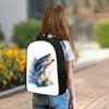 DOINBEE Kids Bass Fish Backpack, Funny Fishing Backpack for School,