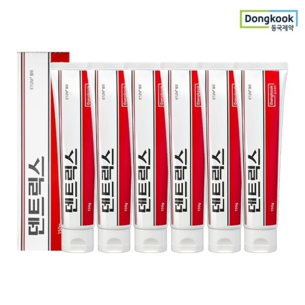 Dentrix Original Toothpaste with Etism 150g x 6 / 덴트릭스
