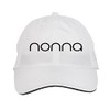 Makoroni - Nonna Hat Adjustable Cap, DesK59 White