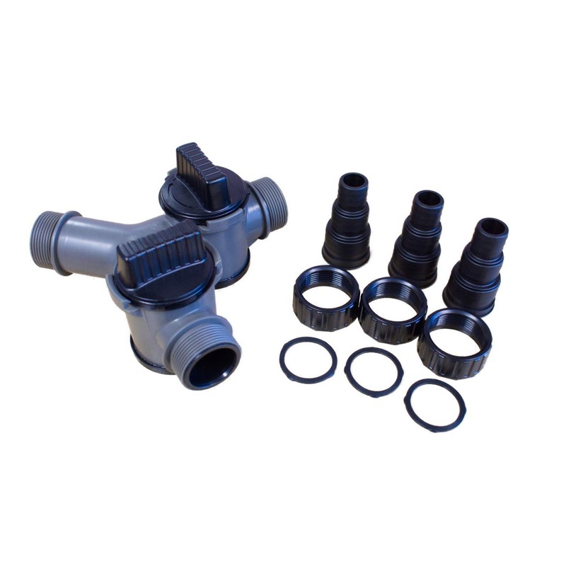 Superfish Adjustable Pond Y-Valve, Connector with 2 Adjustable Outlets