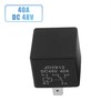 sourcingmap 5pcs JD2912 5 Pin DC 48V 40A Universal Car