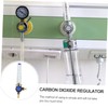 TEHAUX Gas Regulator for Argon Tanks Pressure Indicator Easy to