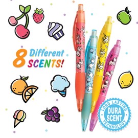 Mechanical Smencils (2 Pack) - Patented Gourmet Scented Mechanical Pencils, 8 Count, Medium Point (0.7mm) (Unicorn)
