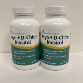 Fairhaven Health 2 X Fairhaven Health, Myo + D-Chiro Inositol, 120 Capsules