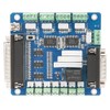 MACH3 Interface 5 Axis CNC Stepper Motor Driver Controller Breakout