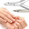 Professional Stainless Steel Cuticle Nippers for Manicure & Pedicure