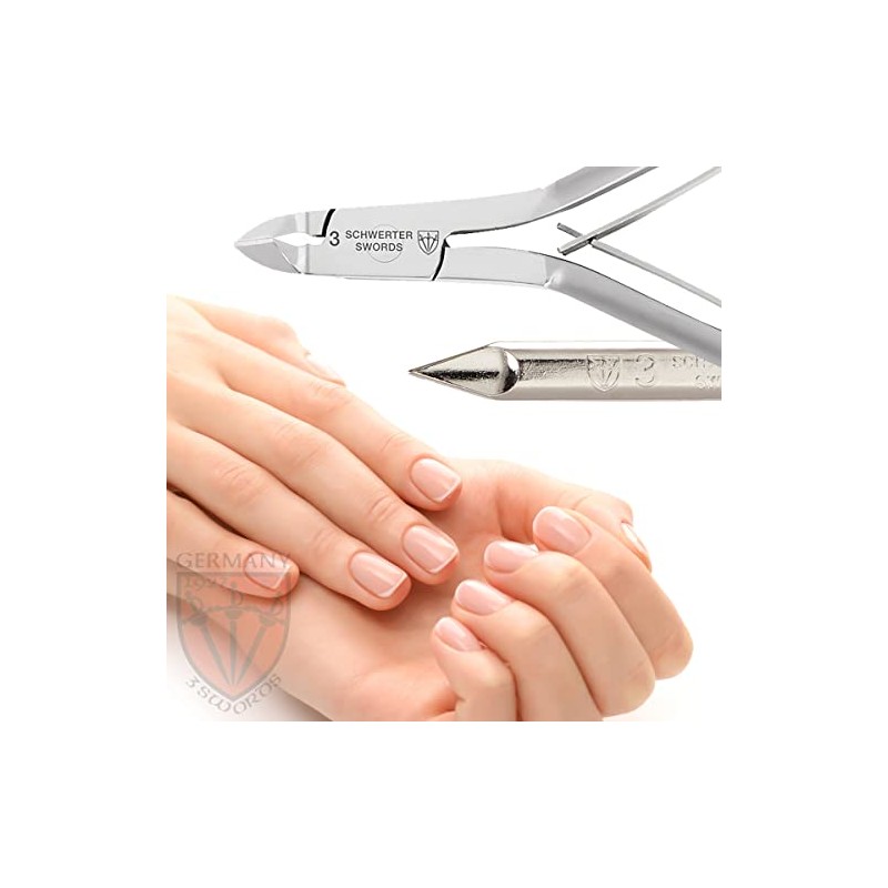 Professional Stainless Steel Cuticle Nippers for Manicure & Pedicure