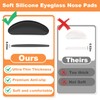 Adhesive Nose Pad,12 Pairs 1.3mm Ultra Thin Stick On Eyeglass