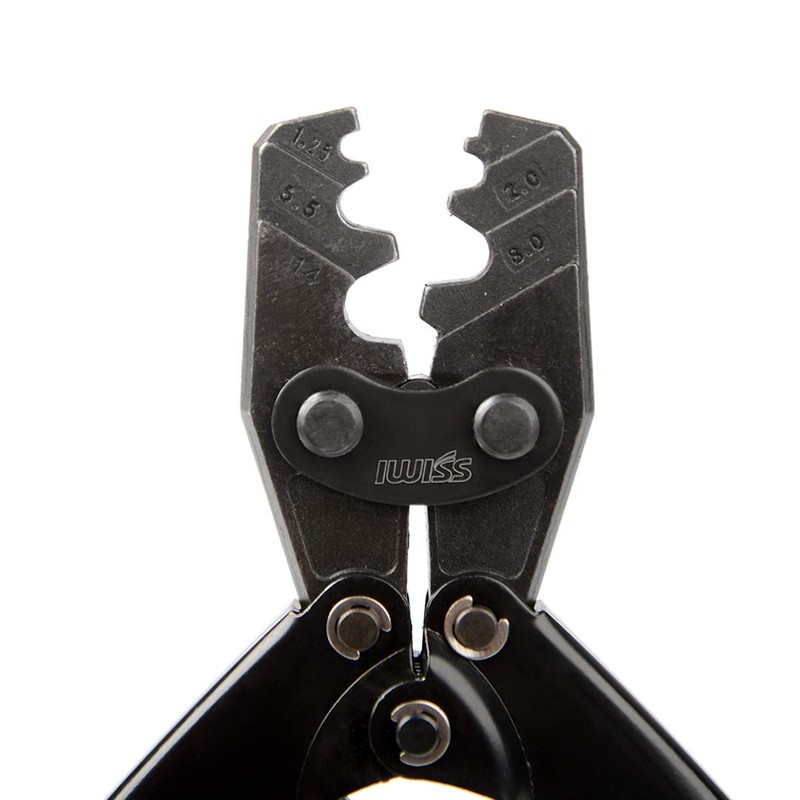 IWISS HS-16 Bare Crimping Terminal, Bare Crimping Sleeve, Crimping Tool,