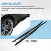ECOTRIC Side Skirts Replacement Compatible with 2014-2019 Corvette C7 Stingray