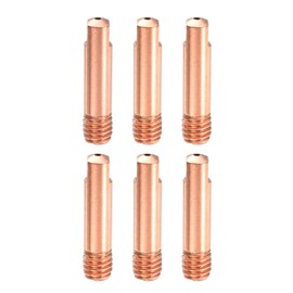 HARFINGTON 6pcs MIG Welding Gun Contact Tip 0.047" Copper MIG Welder Contact Tips Welding Gun Replacement Accessories for MB-15AK MIG Welding Torch