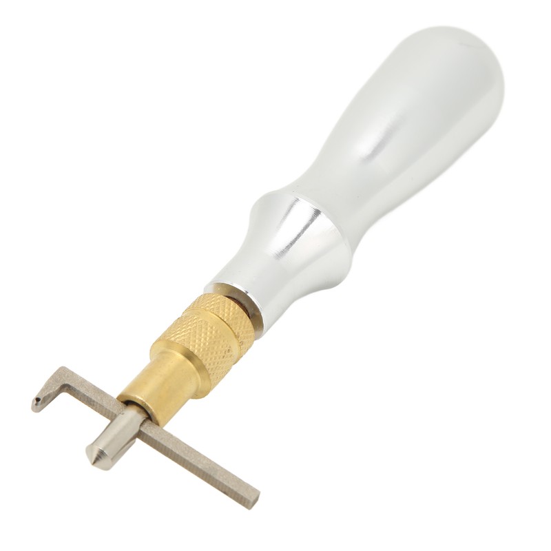 Leather Groover Professional Aluminum Handle Hand Made DIY Leather Craft