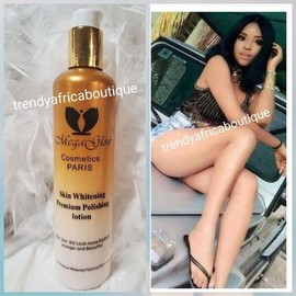 Mega Glow Paris Skin Whitening, Premium Polishing Body Lotion 350ml x 1👌👌