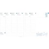Quo Vadis - 1 Equology Recycled Multilingual Weekly Planner Refill