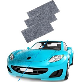 Nano Sparkle Cloth for Car Scratches 3 Pack with Disposable Gloves, Upgraded Magic Multipurpose Nano Sparkle Cloth for Car Small and Medium Scratches