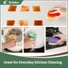 Eyliden 6 Pack Kitchen Scrub Sponges, Dual-sided Dish Scourers for