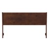 AFI, Casanova King Solid Wood Panel Headboard, Walnut