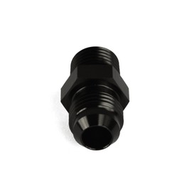 Kraken Automotive - 1/8 NPT to 6AN Adapter Straight Pipe Thread to 6 AN Flare Fitting Black