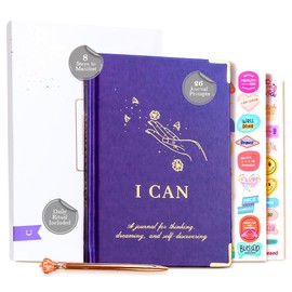 CUCOLUS 60-Day Transformative Manifestation Journal Set, Daily Affirmation and Gratitude Journal, Self Care, Five Minute Journal Sections, Vision Board Features, Perfect For Manifesting Your Dream