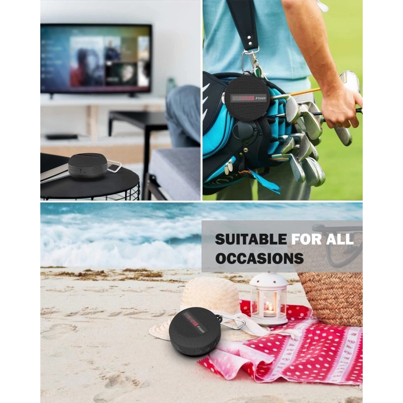 Inwa Portable Bluetooth Speaker Bike Speaker with Speed Display Wireless