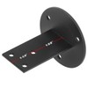 OTTFF 8 Pack Black Stair Handrail Bracket for Square Wood