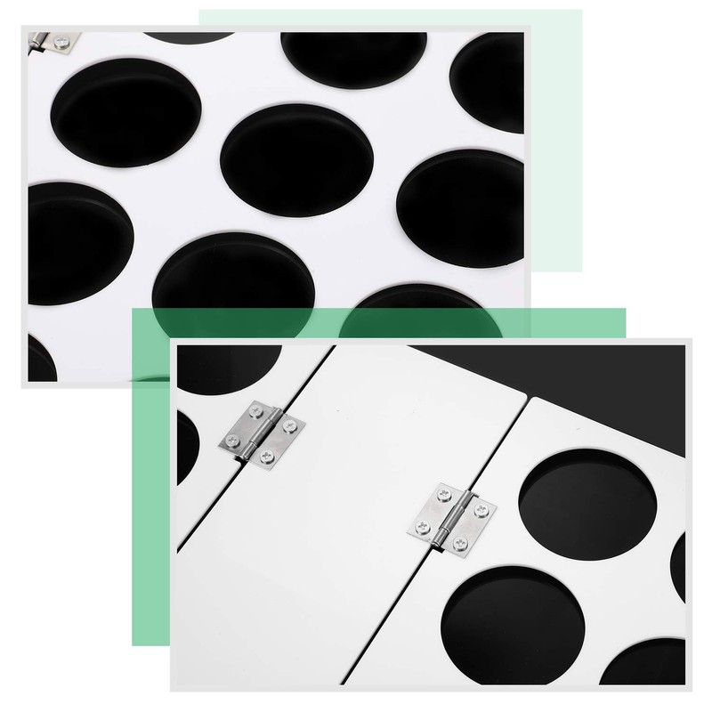 Outus Vinyl Storage Rack Acrylic 15 Holes Vinyl Roll Holder