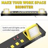 Heavy Duty Metal 10 Outlets Long Power Strip with LED