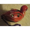 Aesthetic Ceramic Red Duck Ocarina Soprano G -- Cute (Red