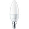 PHILIPS Bombilla LED de luz blanca cálida, 40 W, E14,