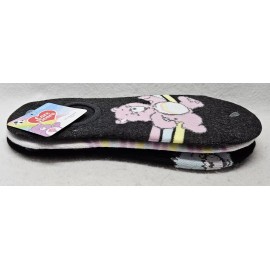 Care Bears Women's Print Stay Put Liner Socks, 3-Pack, Shoe Size 4-10/New
