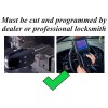Bartolete Keys Keyless Remote Control Car Key Fob Fits 2016