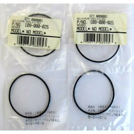 Mag-Lite Lot of 4 Mag-Lite Head O-Ring 108-000-025 For Rechargeable C & D Cell Flashlight