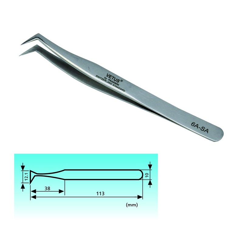 Vetus Eyelash Extesnion Tweezers 3D 6D Volume Individual Lashes Extension