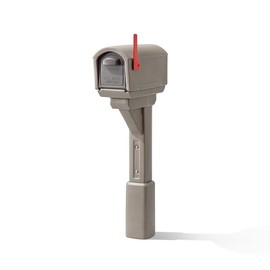 STEP 2 Plastic Mailbox Mocha 578499