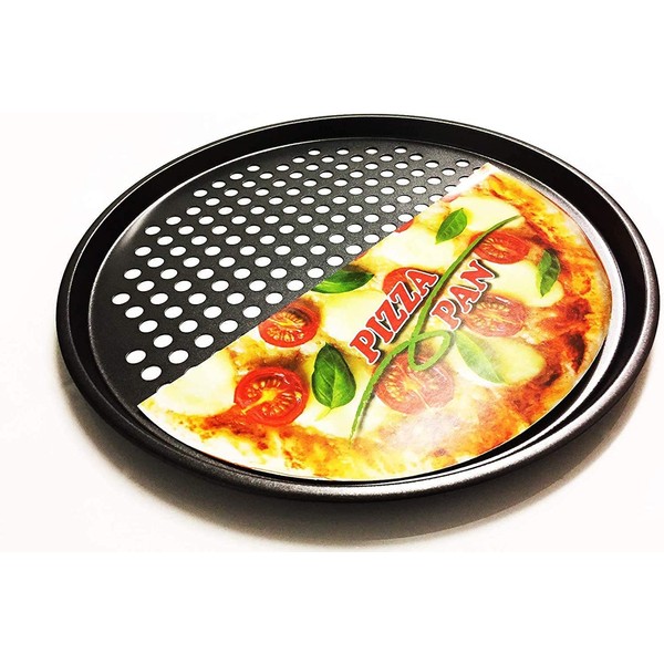 Professional Grade Non-Stick Oven Pizza Tray 32.5cm Diameter Fast Crisp Technology