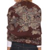 Sakkas CHS1810 Ontario Doppelschicht Blumen Pashmina/Schal/Wrap/Stola mit Fransen - 2-braun