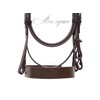 Aces Equine HUNTER BRIDLE BROWN WITH 2" NOSEBAND & 1"