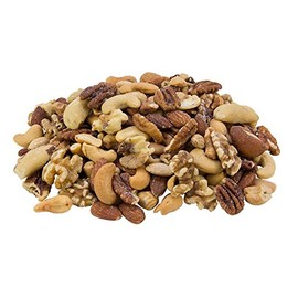 Unsalted Extra Fancy Deluxe Mixed Nuts in 16 oz Poly resealable poly bag Kosher