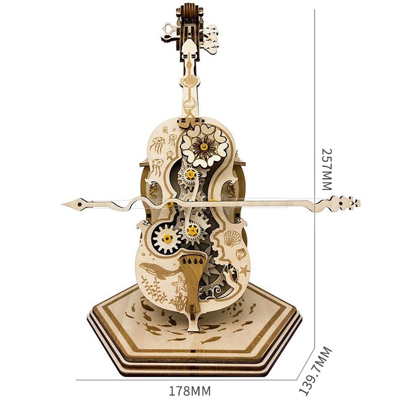 CENPEK 3D-Puzzle-Modellbausätze aus Holz für Erwachsene zum Zusammenbauen, Getriebemodellbau-Bastelbausätze