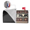 Bear Print Mailbox Covers with Magnetic Standard Size 18x21 and