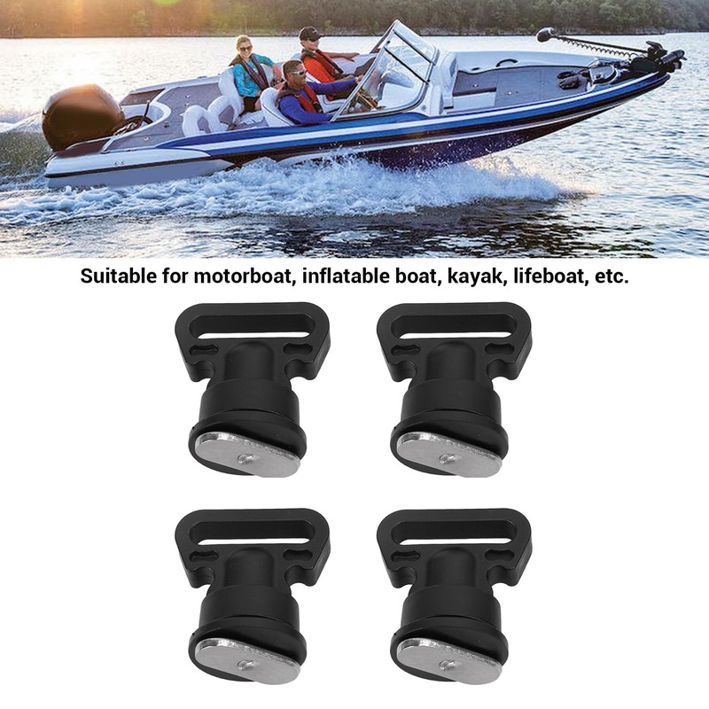 4PCS Tie Downs for Kayak Track Mount, Nylon Track Mount