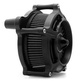 For harley air cleaner filter Sportster Softail Touring street road king glide Dyna for harley davidson air intake filters (OPS Black - Gray Filter, D-For M8 Touring/Softail 2018-UP)