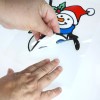 Jands Pegatinas De Gel Navideñas 19 Cm Adornos Navideños 5pz
