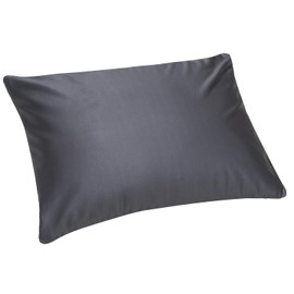 Focustree Microbead Throw Pillow Bedding Neck Pillows with Removable Cover, 16" x 12" Bed and Couch Decorative Pillow for Home Sofa Bedroom Fun Colors Support. Silky, Comfortable (BlackBerry Color)