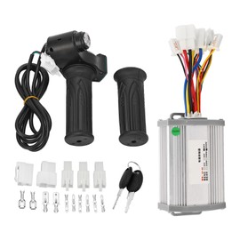48V 800W Motor Speed Controller Throttle Grip with Lock and Keys for Electric Bike Scooter