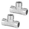1/2 Inch Tee Pipe Fitting, Pipe Threaded Pipe Nipples Stainless