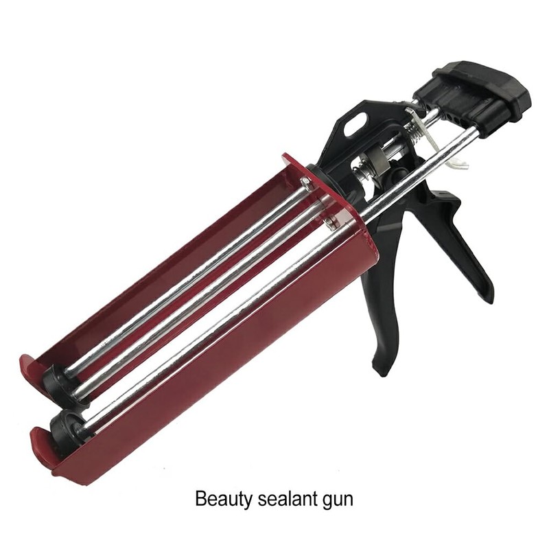 AIXXCUVQ High Performance Dual-Component Caulking Gun with Durable Iron Dual