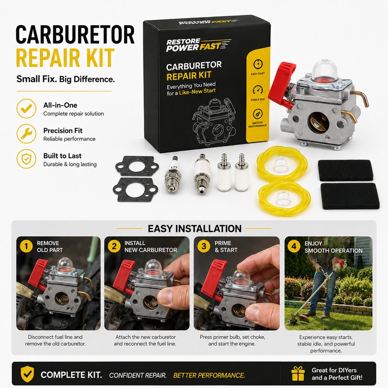 BG56 BG86 Blower Carburetor Replacement for Lawn Tools – C1M-S260